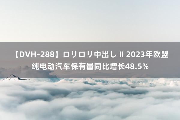 【DVH-288】ロリロリ中出し II 2023年欧盟纯电动汽车保有量同比增长48.5%